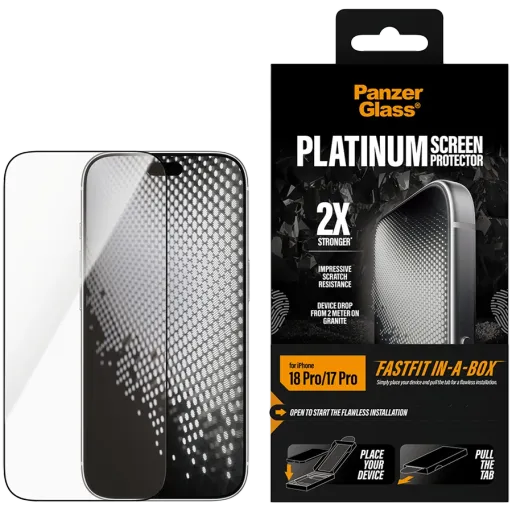 Защитное стекло PANZERGLASS для iPhone 17 Pro/18 Pro