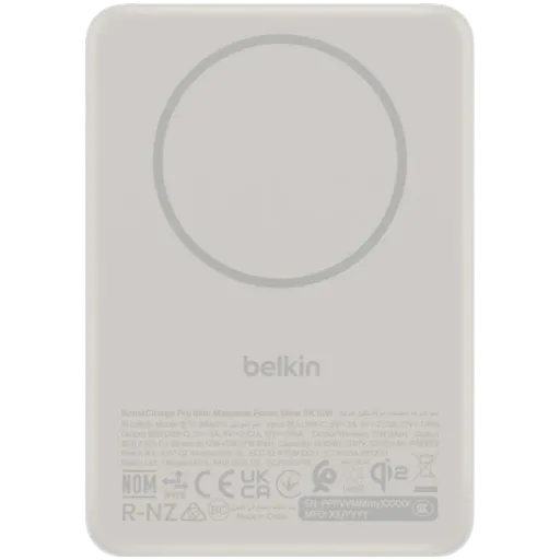 Портативное зарядное устройство BELKIN, 5000 мА·ч, Белый