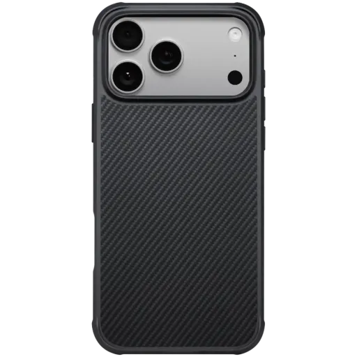 Husă PITAKA Aramid UltraGuard cu MagSafe pentru iPhone 17 Pro Max, Black/Gray