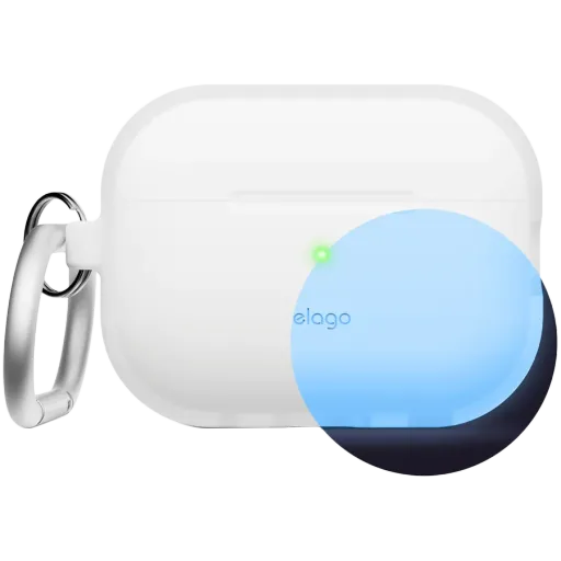 Чохол ELAGO Silicone Hang Case для Airpods Pro 2nd Gen, Nightglow Blue