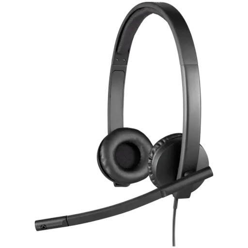 LOGITECH H570e Дротова гарнітура, Чорний