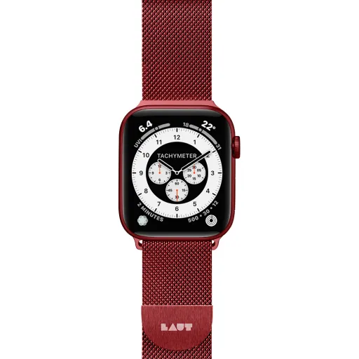 LAUT STEEL LOOP за Apple Watch 42/44 Ремінець STEEL LOOP Червоний за Apple Watch 42 mmApple Watch 44 mmApple Watch 45 mmApple Watch 49 mm 42/44/45/49 mm