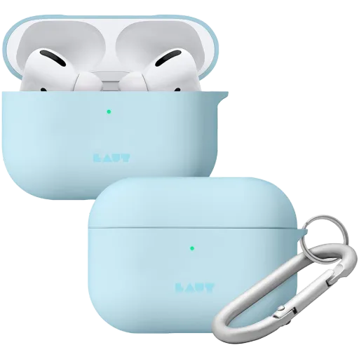 Чохол LAUT HUEX PASTELS  Baby Blue для AirPods Pro