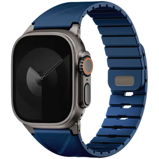 Band UNIQ Fluo for Apple Watch, 49/46/45/44/42/41/40 mm, Marine Blue