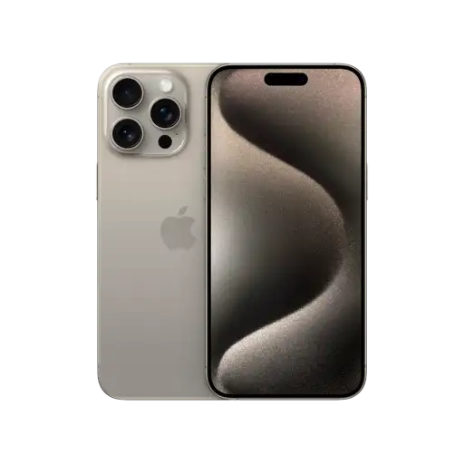 iPhone 15 Pro Max, 256 ГБ, бу, Natural Titanium