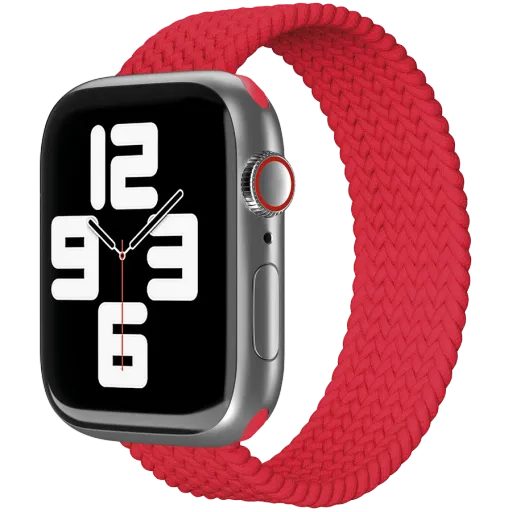 Ремешок VLP Woven из нейлона для Apple Watch 42/44/45 мм, Красный