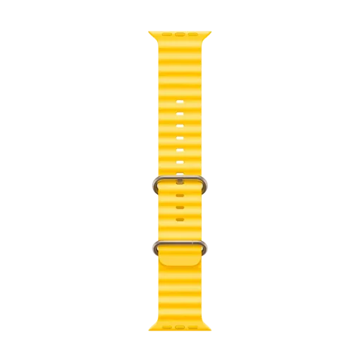 Apple Ocean Band Ремешок для Apple Watch 44/45/49 mm, Желтый