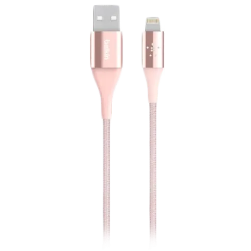 BELKIN Кабель Lightning MIXIT DuraTek, Розовое золото, 1.2м