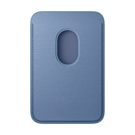 Apple Wallet FineWoven Wallet with MagSafe հետ MagSafe Wildflower Blue for iPhone