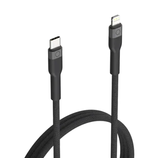 LINQ Lightning Cable, Gray/Black, 2m