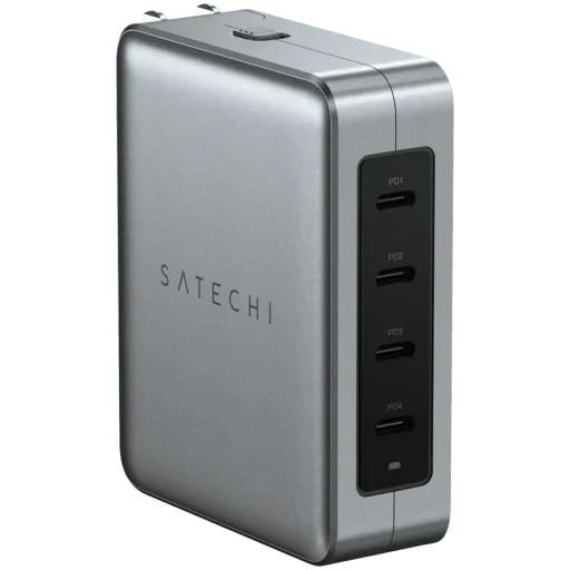 SATECHI Power Adapter 4*USB-C, 145 W