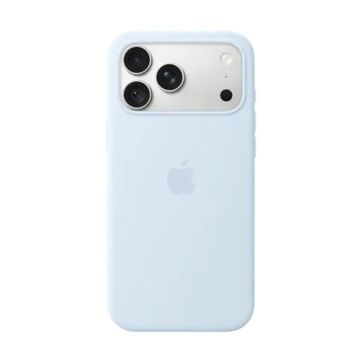 Apple Պատյան Silicone Case հետ MagSafe Crisp Blue for iPhone 18 Pro Max