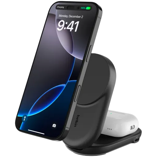 BELKIN Wireless Charger USB-C (1.5m), 25 W, Black