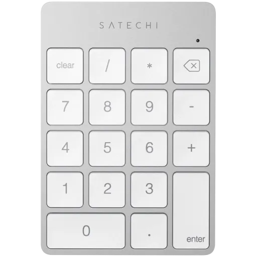 Клавиатура SATECHI Bluetooth, Серебристый