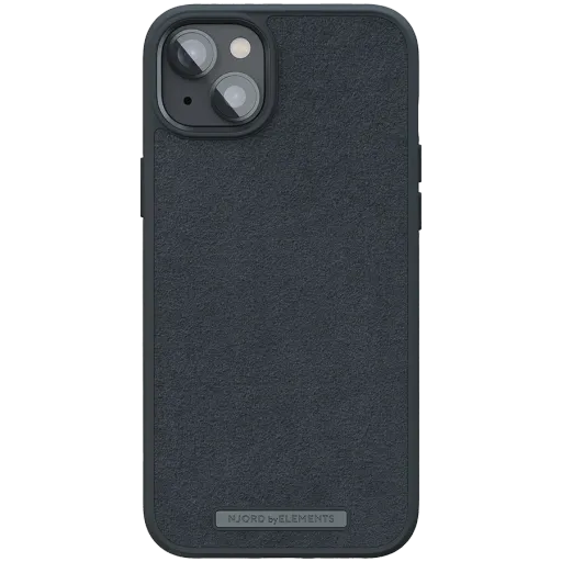 Чохол ELEMENTS Njord Suede Comfort+  Чорний для iPhone 14