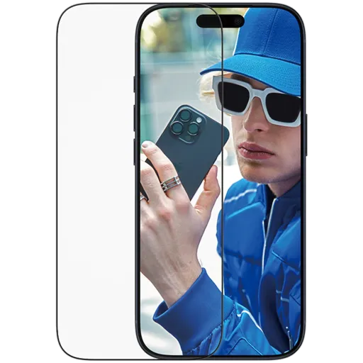 PANZERGLASS Safety Glass for iPhone 17 ProScreen Protector Ultra-Wide Fit w. FASTFIT IN-A-BOX