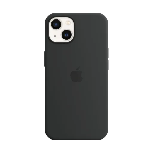 Apple силиконовый чехол с MagSafe Тёмная ночь для iPhone 13