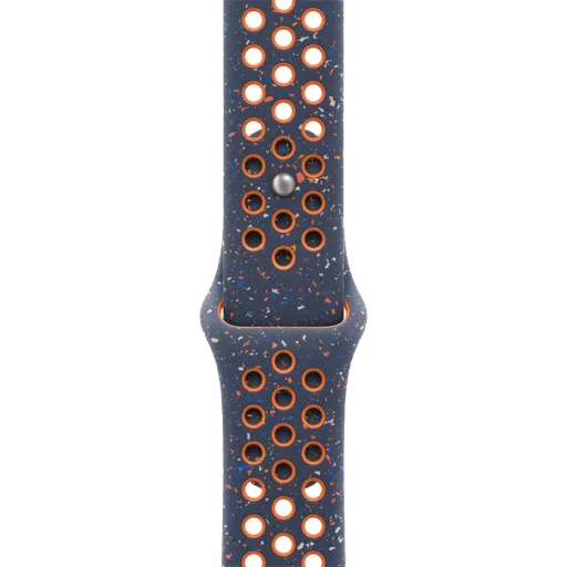 Apple 46mm Nike Sport Band Band Extension Nike Sport Band Blue Flame за Apple Watch 44 mmApple Watch 45 mmApple Watch 46 mmApple Watch 49 mm 44/46 mm