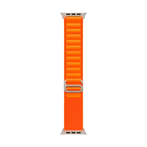 Apple Alpine Loop - Medium Ремешок для Apple Watch 44/45/49 mm, Размер M, Оранжевый