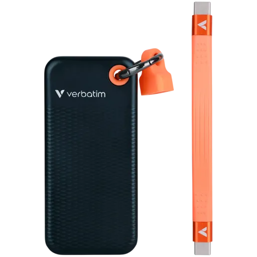 Unitate SSD externă VERBATIM, 2 TB, Orange