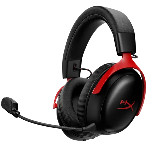Игровые наушники HYPERX Cloud III S, Чёрно-красные