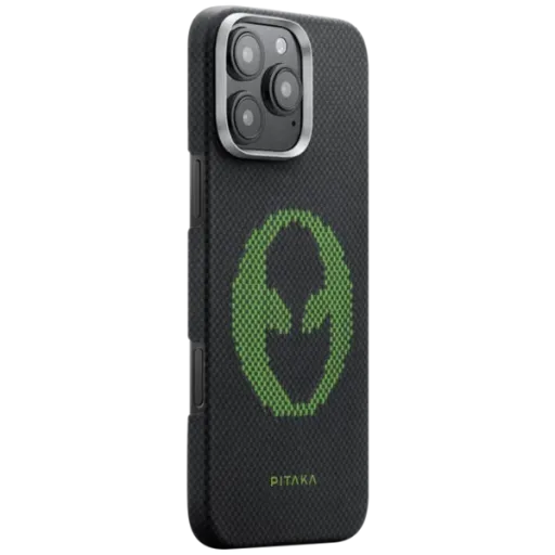 PITAKA Case Tactile Woven  Alien for iPhone 16 Pro Max