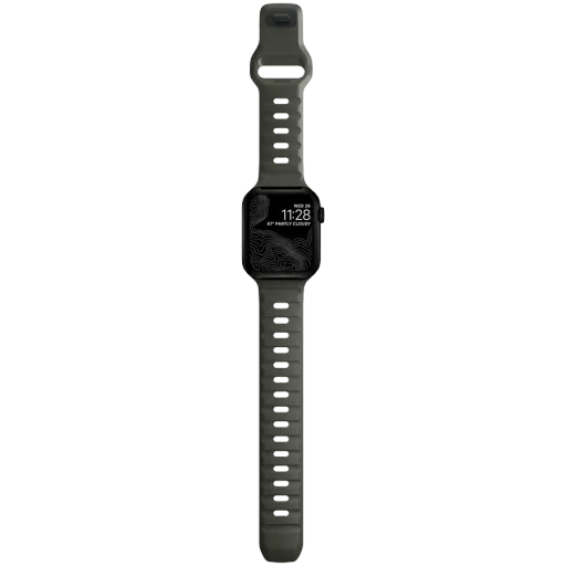 NOMAD Sport Band for Apple Watch 45/49 mm, Ash Green
