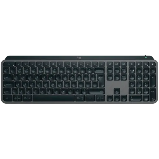 Клавиатура беспроводная LOGITECH MX Keys S Pale Graphite UA (L920-011593)