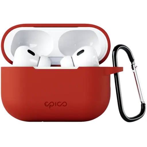 Чехол EPICO Outdoor Cover для AirPods Pro (Gen.2), Красный