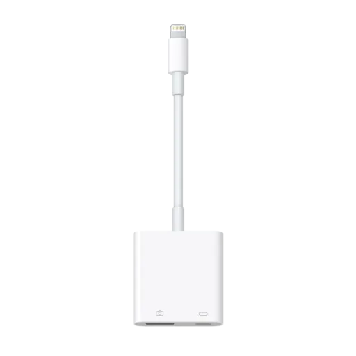 Apple Lightning to USB 3.0 Camera Adapter , White