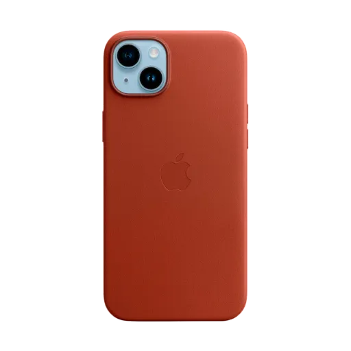 Apple Чохол Leather Case with MagSafe Umber для iPhone 14 Plus