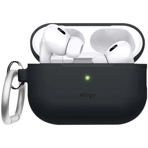 Чохол Elago Silicone Hang Case Black для Airpods Pro 2nd Gen