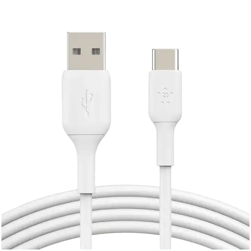BELKIN Кабель-перехідник з USB-С на USB , Білий, 1м