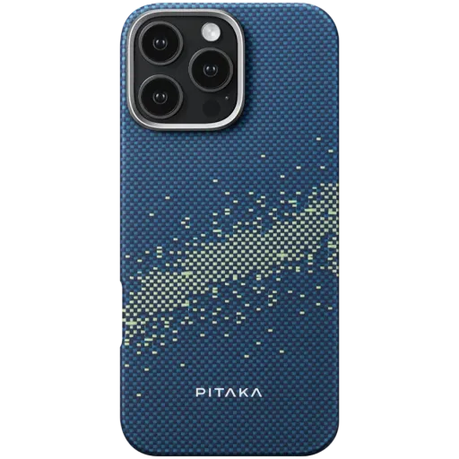 PITAKA Захисний чохол Tactile Woven with MagSafe Milky Way Galaxy для iPhone 16 Pro Max