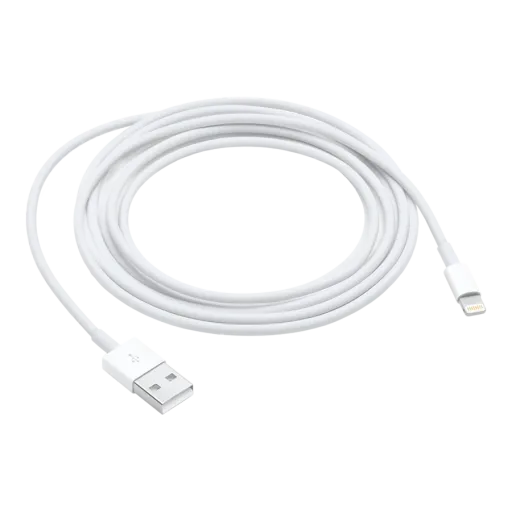 Apple USB to Lightning Cable, White, 2m