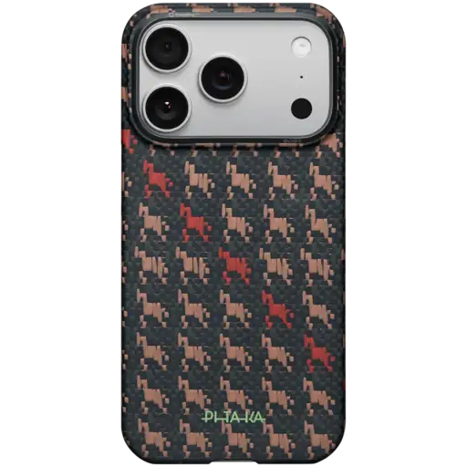 PITAKA Чохол Happiness Rides with MagSafe Чорне дерево для iPhone 17 Pro Max