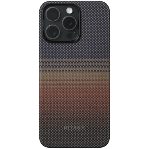 PITAKA Պատյան MagEZ Case 5 հետ MagSafe Մայրամուտ for iPhone 15 Pro