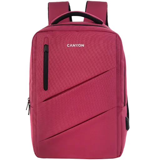 CANYON Рюкзак   Бордо для MacBook Air 15.3/MacBook 15/MacBook Pro 15/MacBook Air 15/Ноутбук до 15.6"