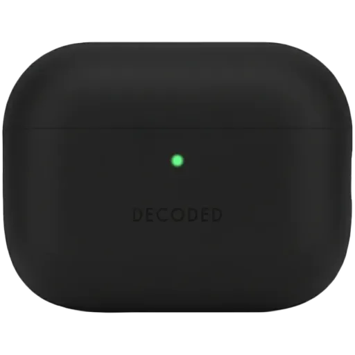 DECODED Case Silicon Case Black for AirPods Pro (Gen3)