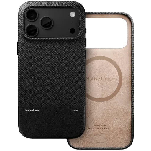 NATIVE UNION Чехол Coque (RE) CLASSIC Чёрный для iPhone 18 Pro Max