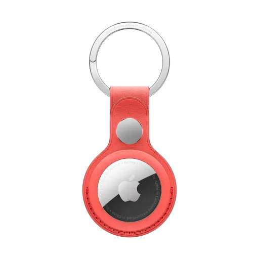 Apple for AirTag, CoralFineWoven Key Ring