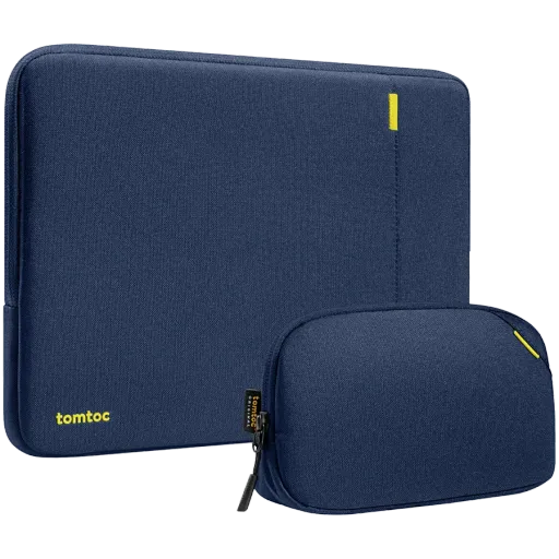 TOMTOC Bag Defender-A13 Laptop Sleeve  Navy Blue for Notebook up to 13.5"/MacBook Air 13/MacBook Pro 13