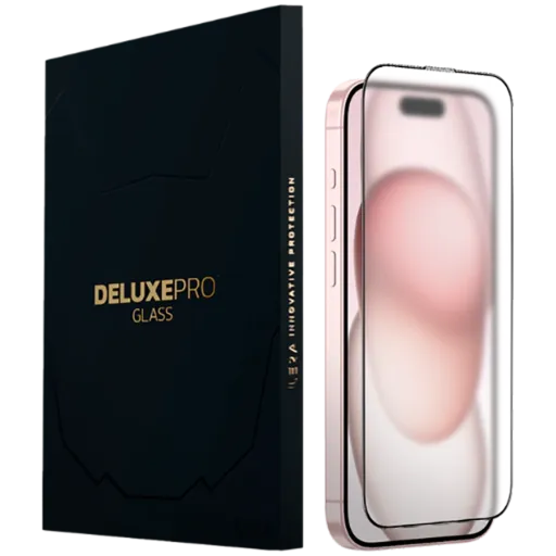 Safety glass ILera for iPhone 15 Pro, Matt, clear