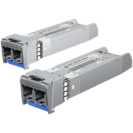 Modul de fibră optică Ubiquiti U, single-mode, 10G, 2 buc., Gray