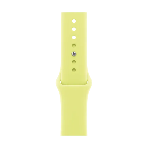 Apple 40mm Sport Band - S/M & M/L Ремешок  for Apple Watch 38/40/41 mm, Size S/M, Неоновый желтый