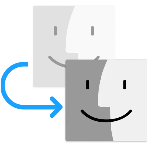 Data transfer from one Mac to another up to 128 GB