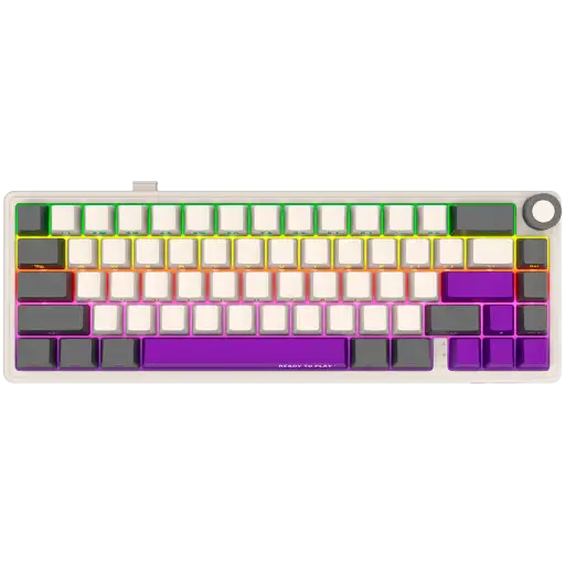Клавиатура беспроводная игровая Lorgar KBP70MW Wireless Mechanical Pro Beige