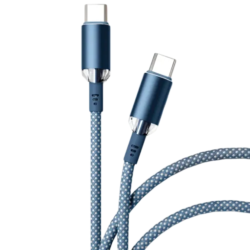 VLP USB-C кабелі, Қою көк, 1.2м