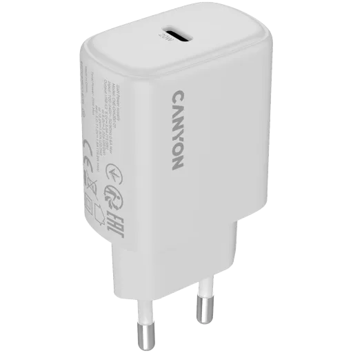 CANYON Адаптер питания OnCharge 200 USB-C USB Тип C, 20 Вт