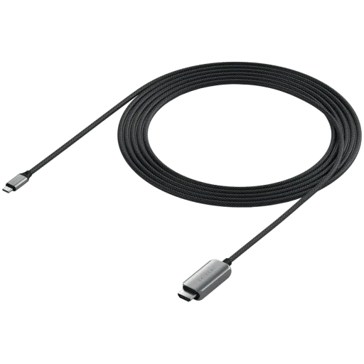 SATECHI USB-C to HDMI Cable, Space Gray, 1.96m